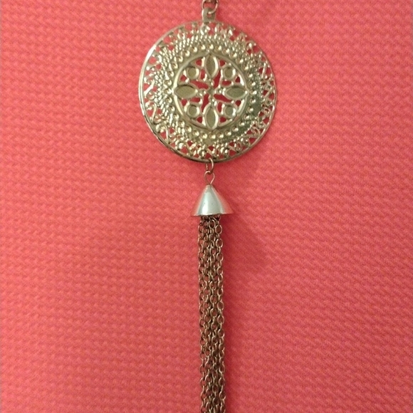 Coral Mini Dress with attached Necklace Dopamine Dressing Spring Summer - Picture 5 of 14